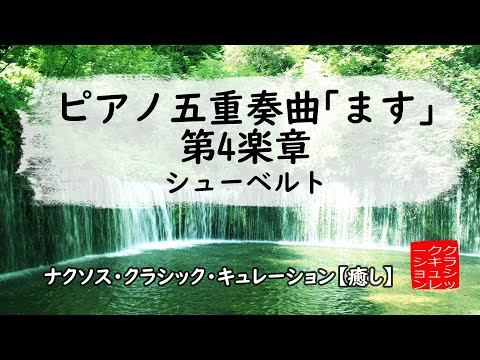 シューベルト: ピアノ五重奏曲｢ます｣：第4楽章［ナクソス・クラシック・キュレーション #癒し］